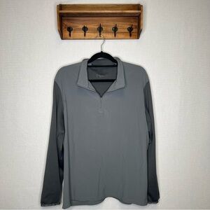 Nike Golf | Dri-FIT Fabric Mix 1/2-Zip Pullover‎ Large Grey
